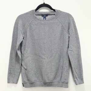 GAP Kid's Classic Gray Crewneck Sweater